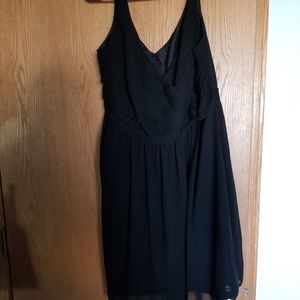 Black Short Bridesmaid Dress